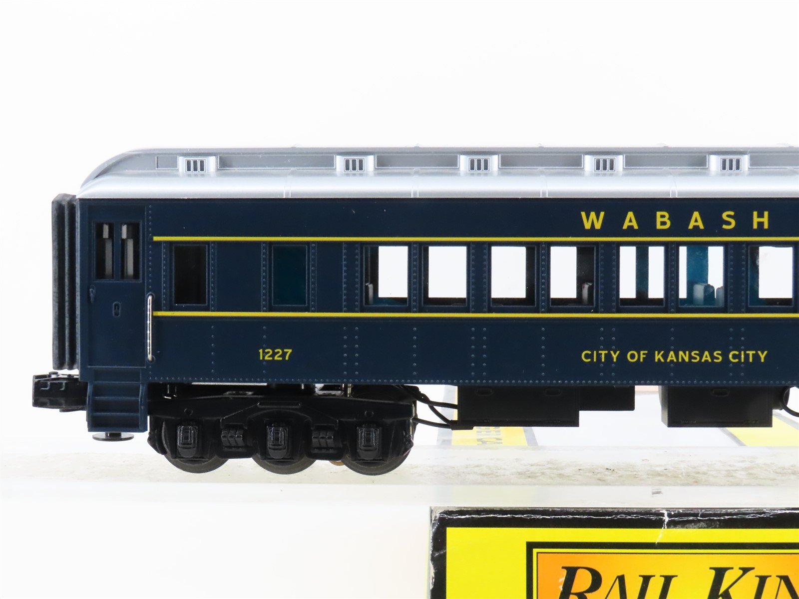 O Gauge 3-Rail MTH Rail King 30-6262C WAB Wabash Coach Passenger #1227