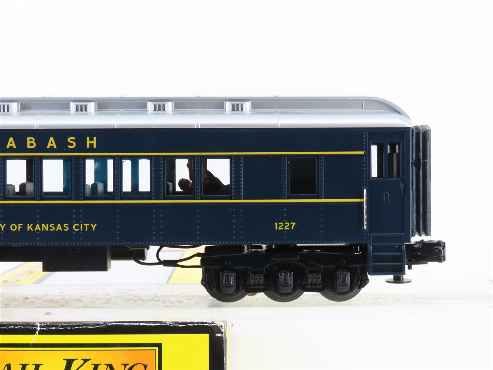 O Gauge 3-Rail MTH Rail King 30-6262C WAB Wabash Coach Passenger #1227