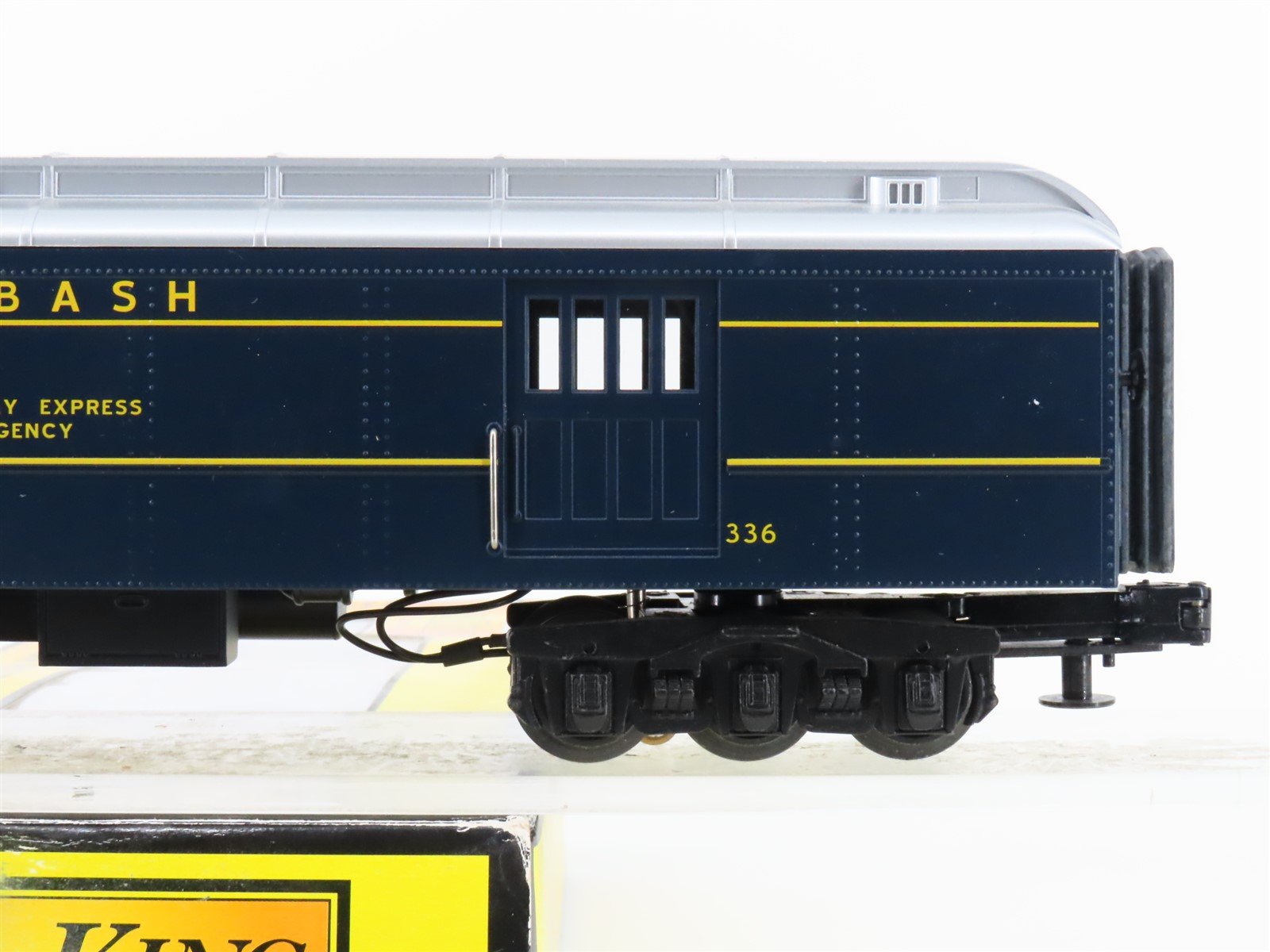 O Gauge 3-Rail MTH Rail King 30-6262B WAB Wabash Baggage Passenger #336