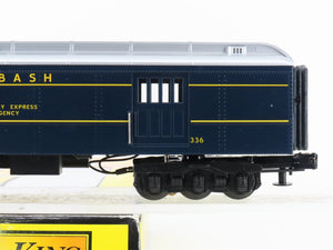 O Gauge 3-Rail MTH Rail King 30-6262B WAB Wabash Baggage Passenger #336