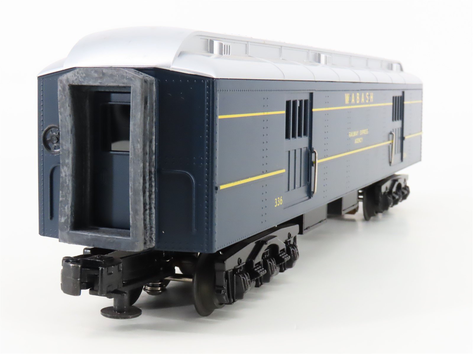 O Gauge 3-Rail MTH Rail King 30-6262B WAB Wabash Baggage Passenger #336