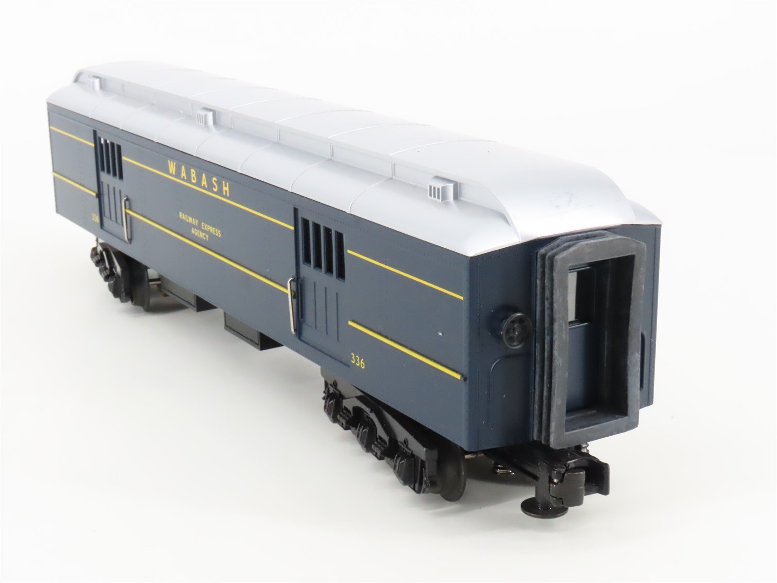 O Gauge 3-Rail MTH Rail King 30-6262B WAB Wabash Baggage Passenger #336