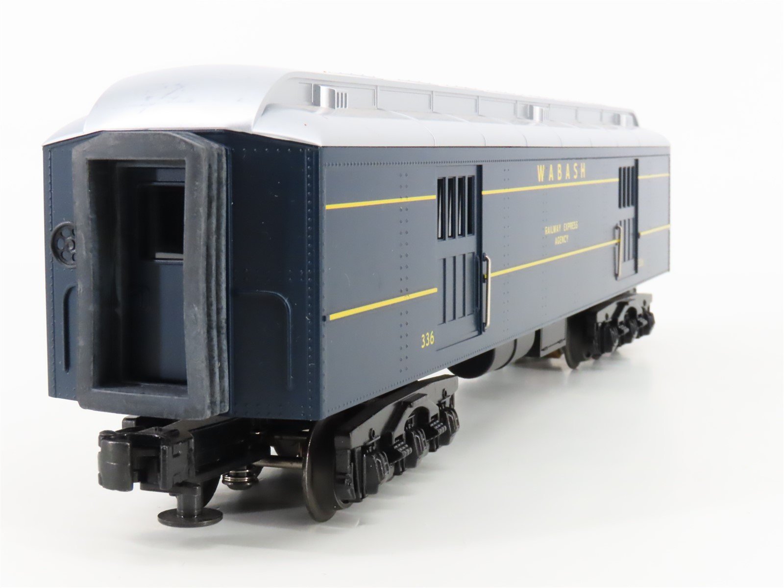 O Gauge 3-Rail MTH Rail King 30-6262B WAB Wabash Baggage Passenger #336
