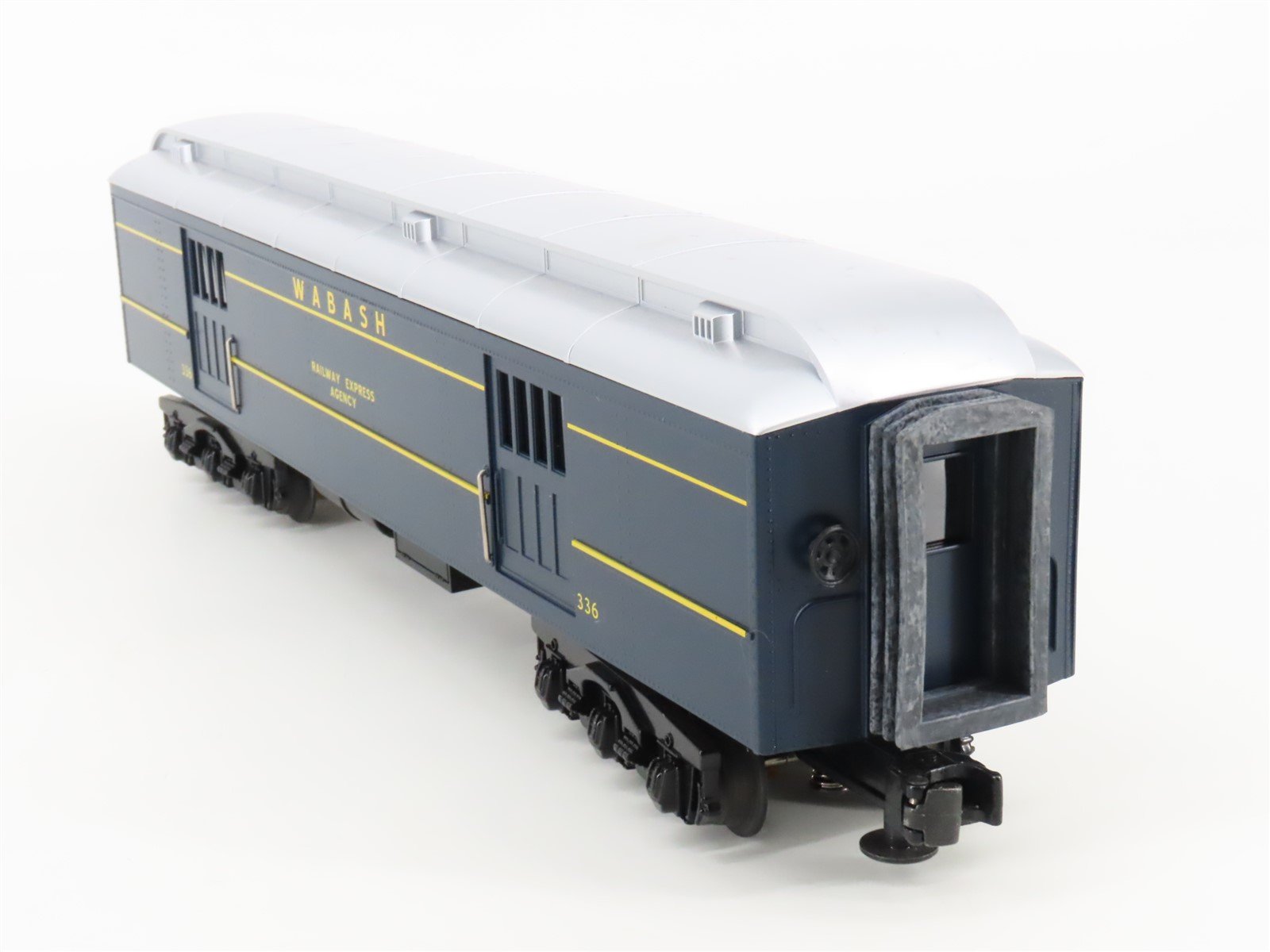 O Gauge 3-Rail MTH Rail King 30-6262B WAB Wabash Baggage Passenger #336