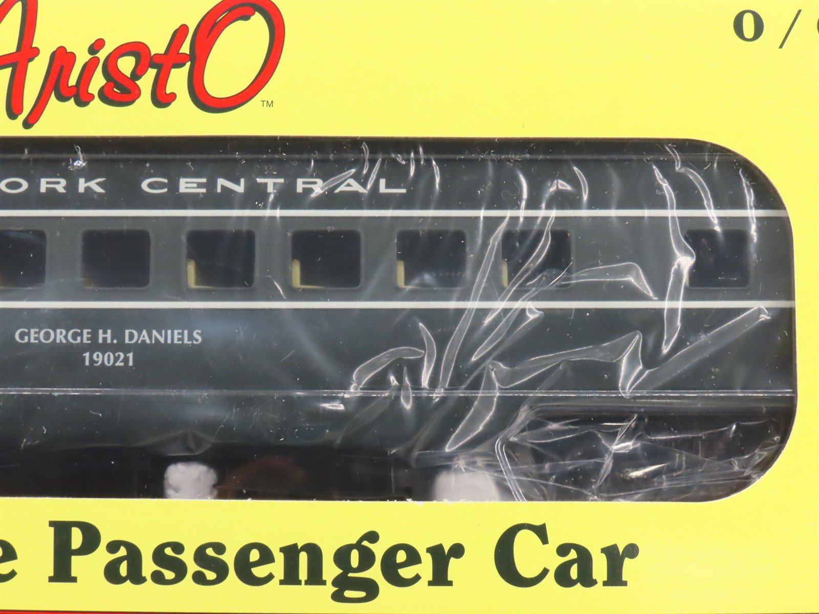 O Gauge 3-Rail Aristocraft 93121-1 NYC Coach & Baggage Passenger 6-Pack Sealed