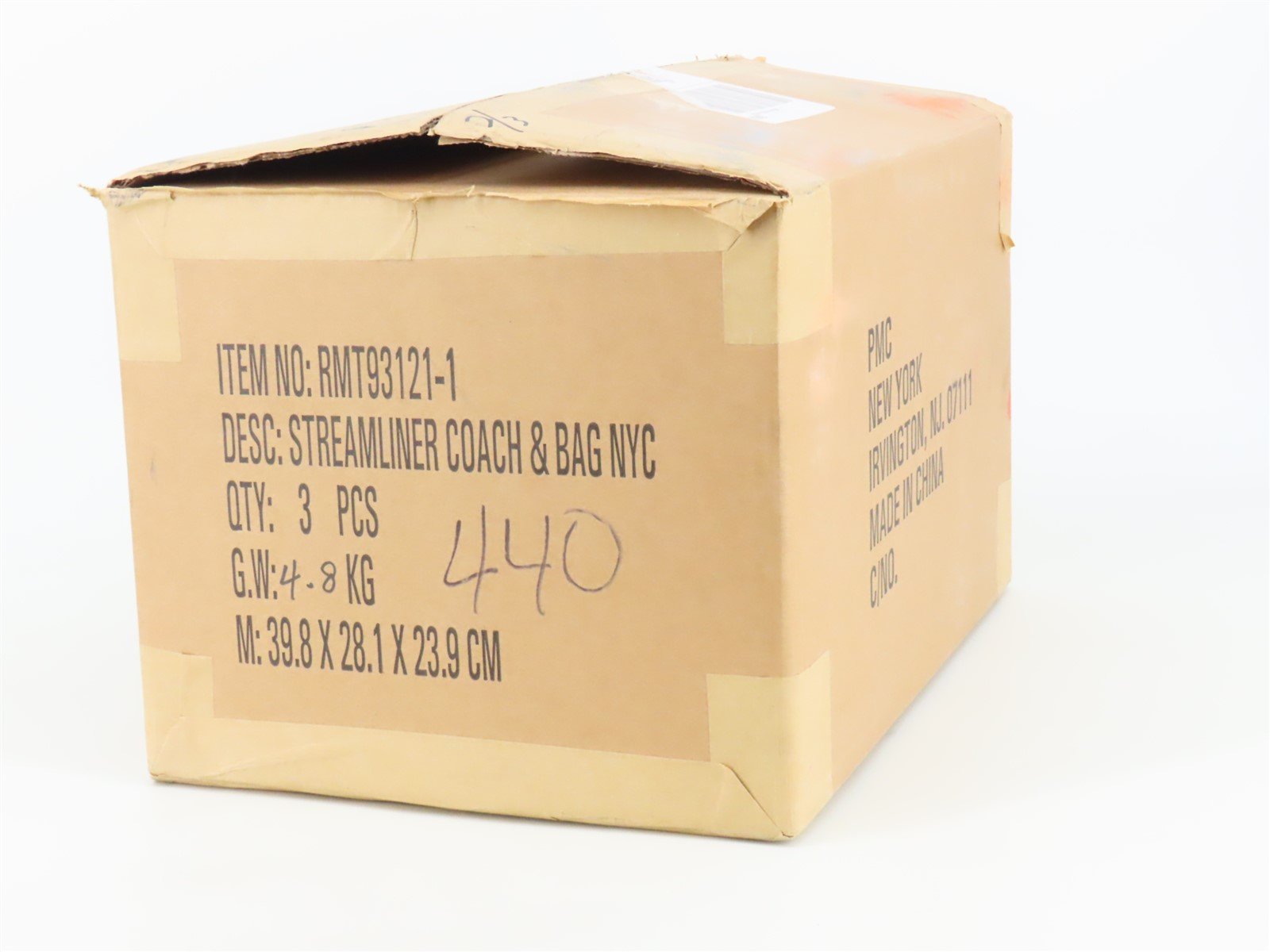 O Gauge 3-Rail Aristocraft 93121-1 NYC Coach & Baggage Passenger 6-Pack Sealed