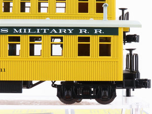 O Gauge 3-Rail MTH Rail King 30-6430 US Military Coach Passenger 3-Car Set