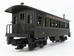O Gauge 3-Rail MTH 30-6404 W&A Railway Texas Overland Passenger 4-Car Set