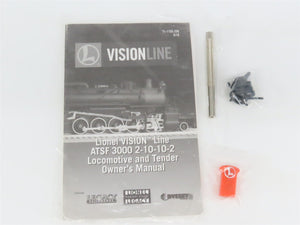 O 3-Rail Lionel Visionline 6-11155 ATSF Santa Fe 2-10-10-2 Steam #3000 LEGACY