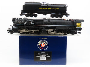 O Gauge 3-Rail Lionel 6-38058 C&O Railway 2-8-8-2 Steam Locomotive #1580