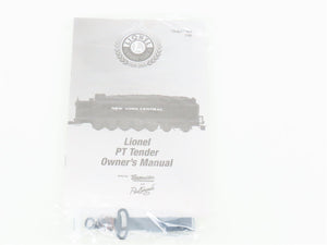 O Gauge 3-Rail Lionel 6-38097 NYC New York Central PT Steam Tender w/Sound