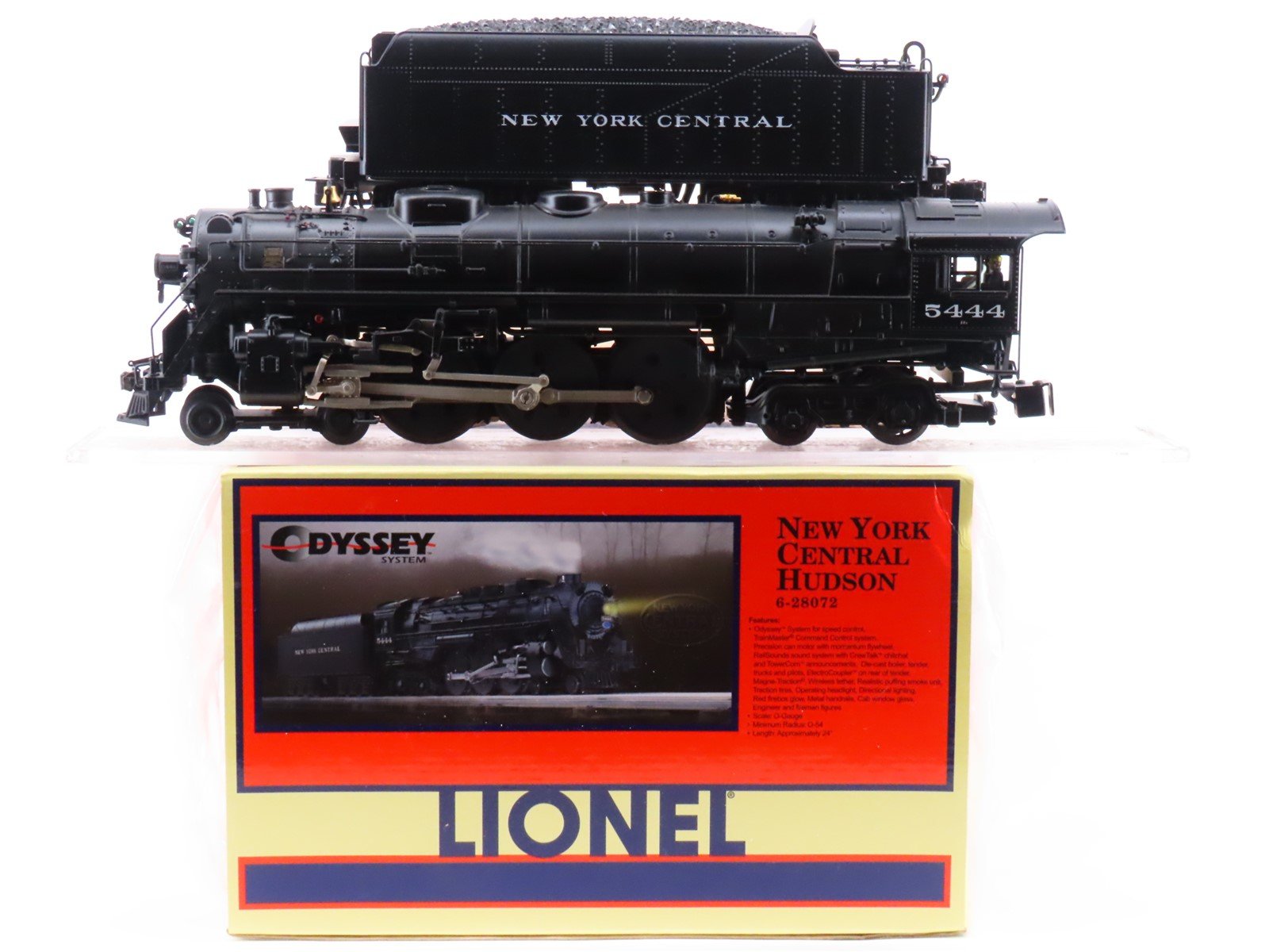 O Gauge 3-Rail Lionel 6-28072 NYC New York Central 4-6-4 Hudson Steam #5444