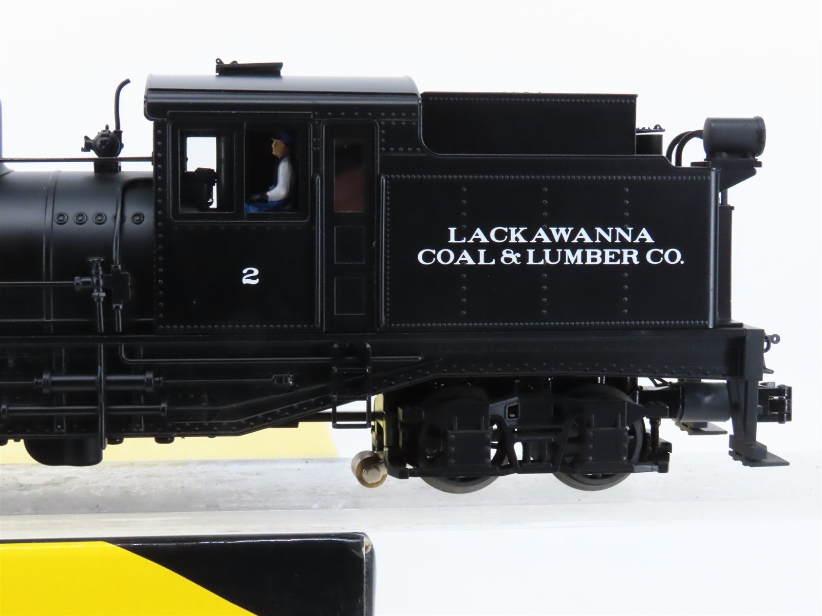 O 3-Rail K-Line K3438-0002CC Lackawanna Coal 2-Truck Shay Steam #2 - TMCC ONLY