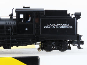 O 3-Rail K-Line K3438-0002CC Lackawanna Coal 2-Truck Shay Steam #2 - TMCC ONLY