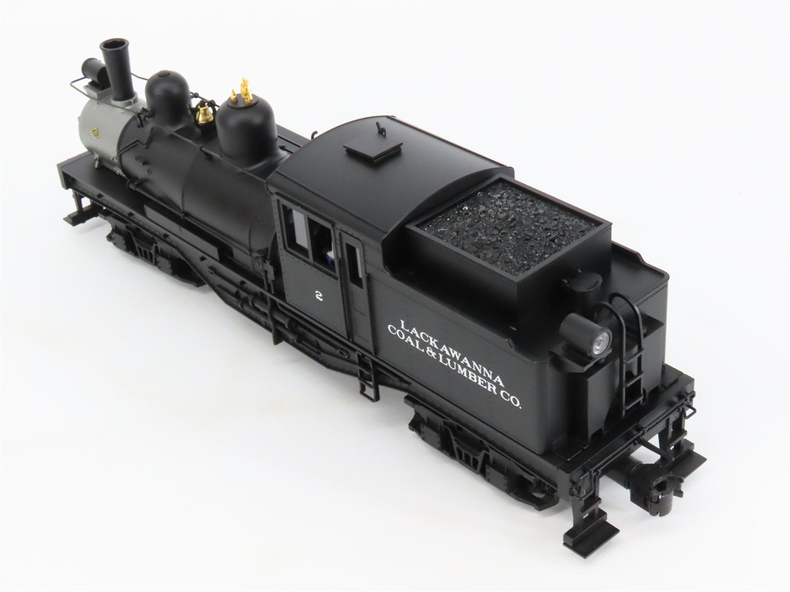 O 3-Rail K-Line K3438-0002CC Lackawanna Coal 2-Truck Shay Steam #2 - TMCC ONLY