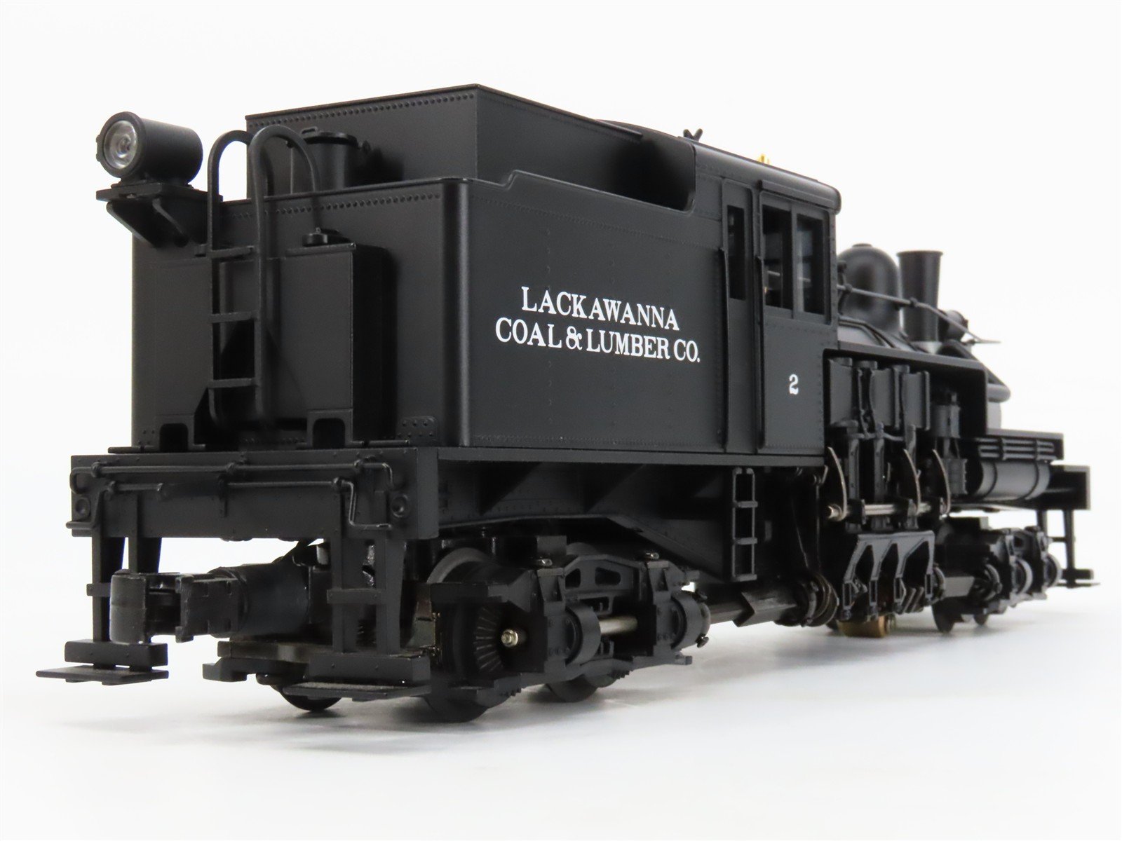 O 3-Rail K-Line K3438-0002CC Lackawanna Coal 2-Truck Shay Steam #2 - TMCC ONLY