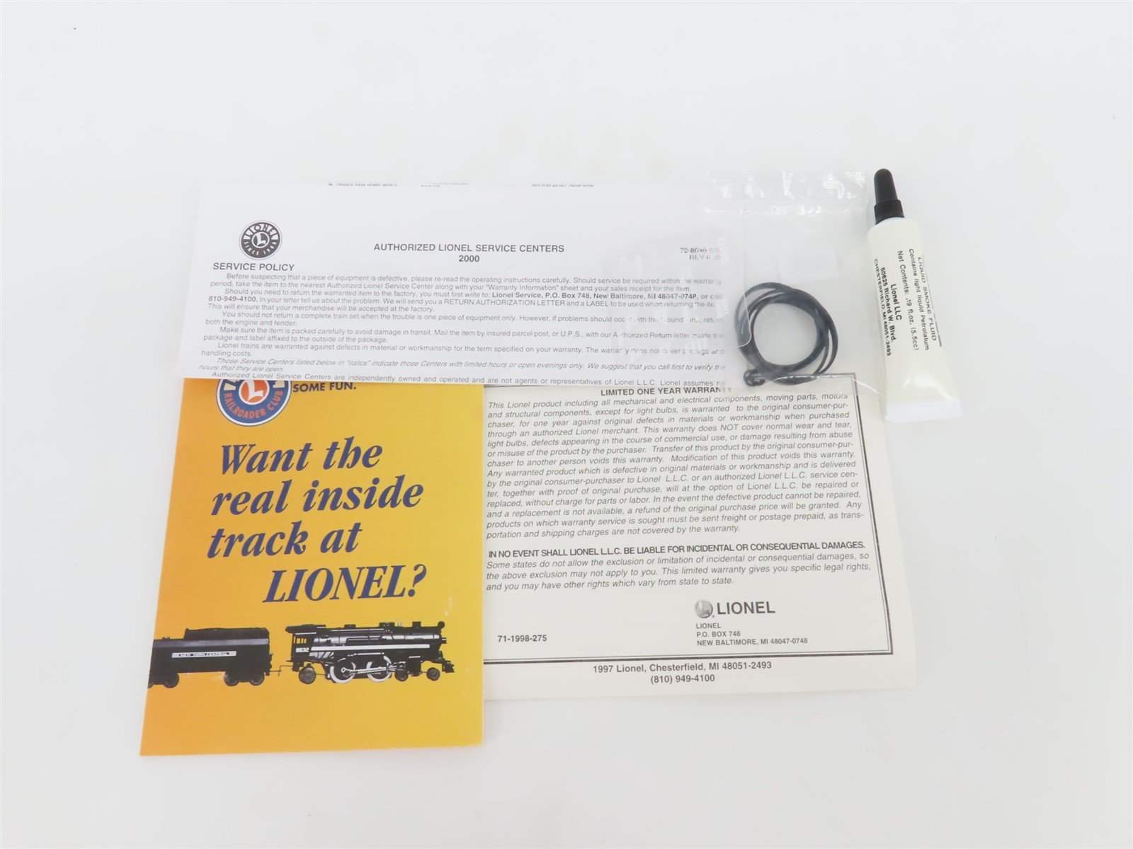 O Gauge 3-Rail Lionel 6-28071 NP Northern Pacific 2-8-0 Steam Loco #604