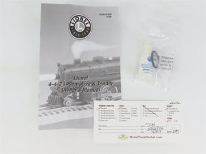 O27 Gauge 3-Rail Lionel 6-28694 NYC New York Central 4-4-2 Steam #8637