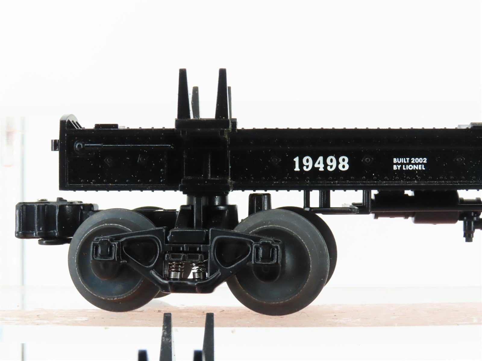 O Gauge 3-Rail Lionel 6-29415 WM Western Maryland Skeleton Log Car 3-Pack w/Load