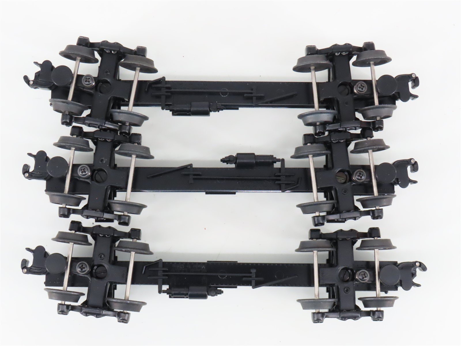 O Gauge 3-Rail Lionel 6-29415 WM Western Maryland Skeleton Log Car 3-Pack w/Load