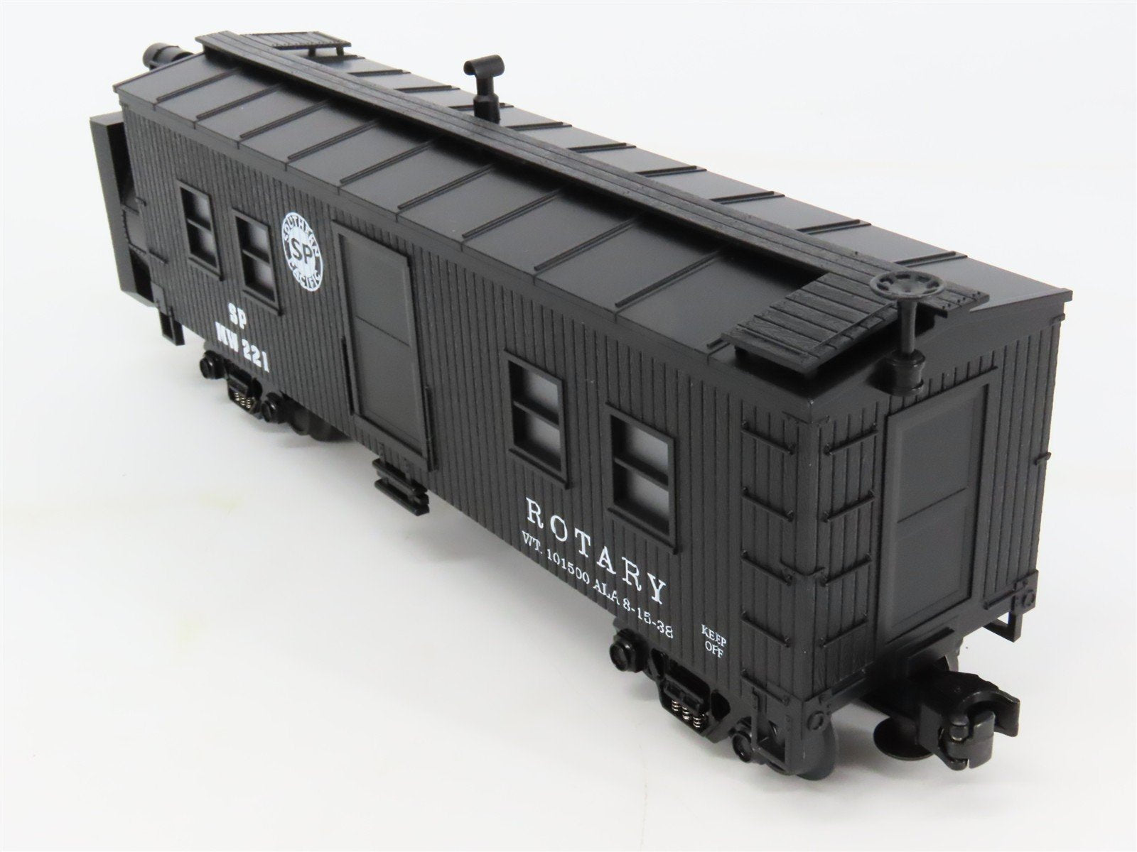 O Gauge 3-Rail MTH RailKing 30-7930 SP Southern Pacific MW Rotary Snow Plow #221
