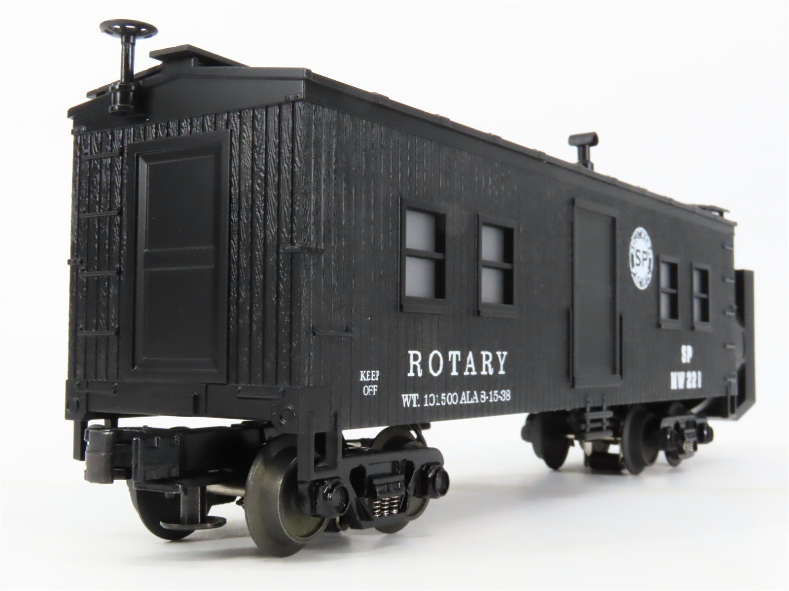 O Gauge 3-Rail MTH RailKing 30-7930 SP Southern Pacific MW Rotary Snow Plow #221