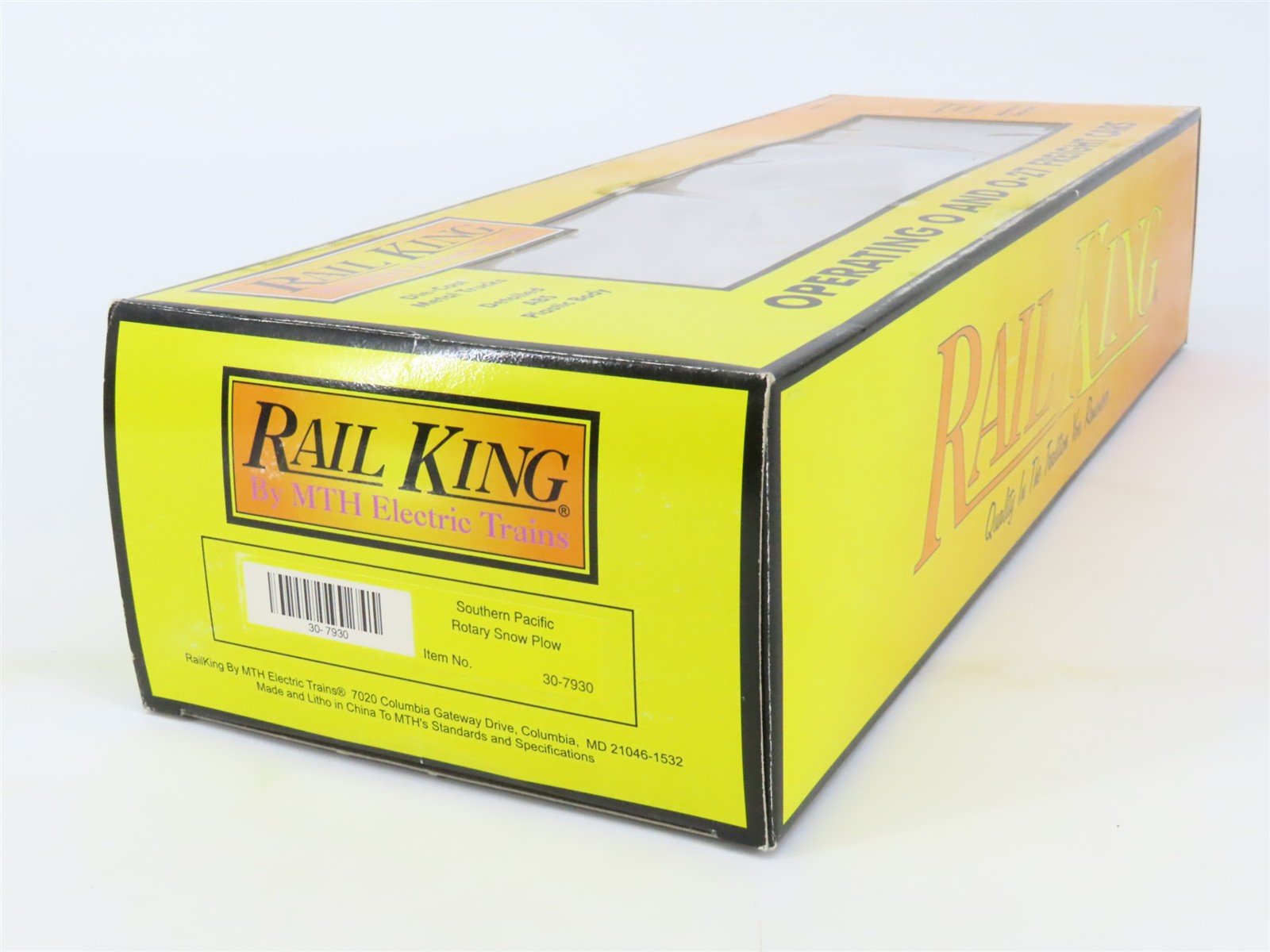 O Gauge 3-Rail MTH RailKing 30-7930 SP Southern Pacific MW Rotary Snow Plow #221