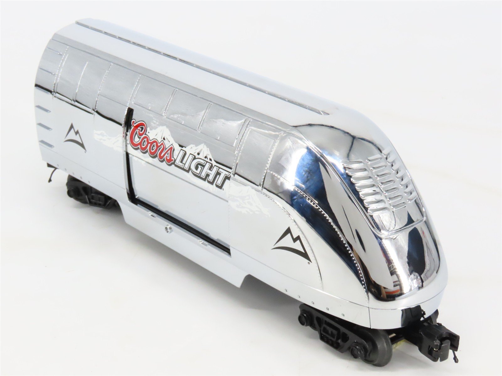 O 3-Rail MTH RailKing 30-78061 Coors Light Silver Bullet Operating Tail Car