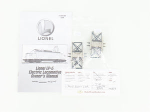 O 3-Rail Lionel Celebration 6-28518 PRR Pennsylvania EP-5 Electric #2352 w/ TMCC