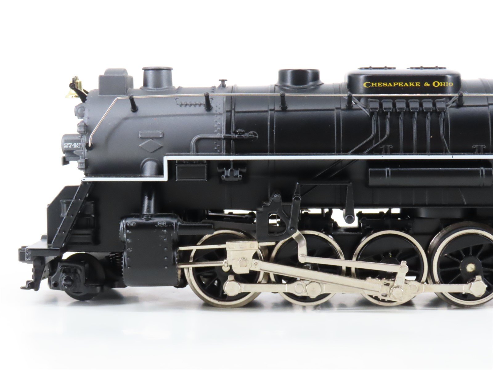 O Gauge 3-Rail Lionel 6-28697 C&O 2-8-4 Berkshire Jr. Steam #2743 w/TMCC & Sound