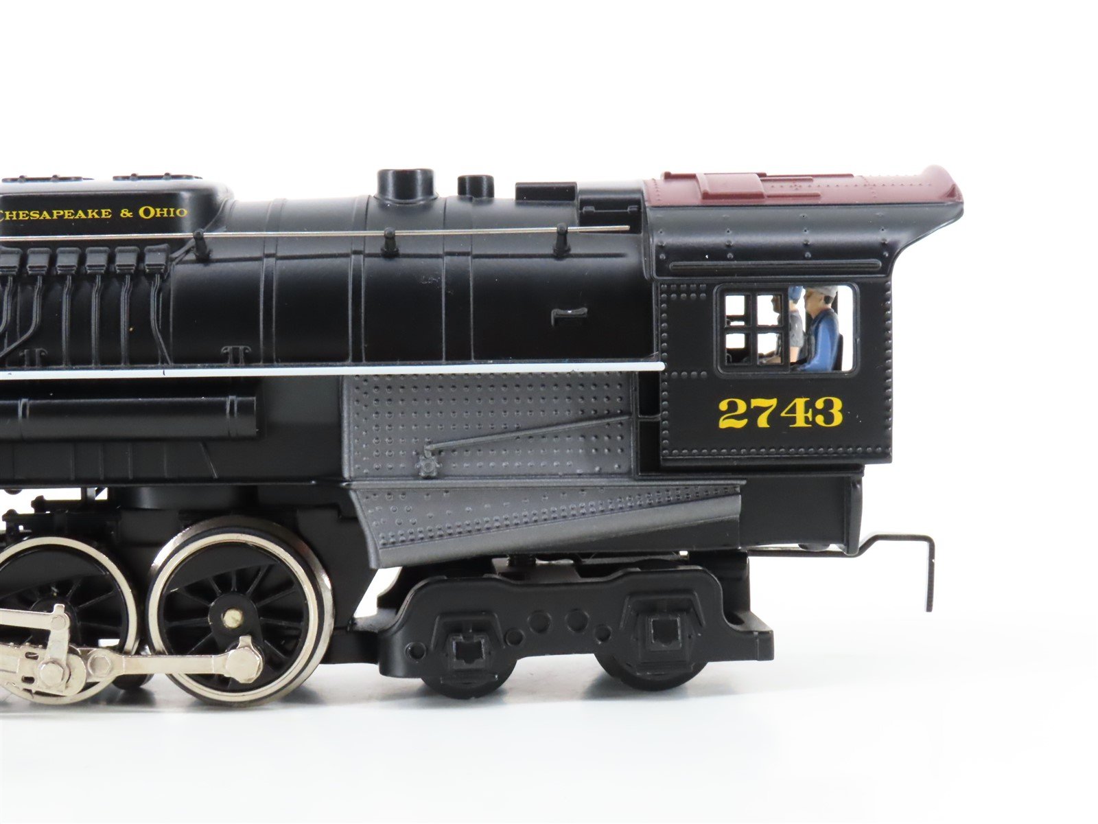 O Gauge 3-Rail Lionel 6-28697 C&O 2-8-4 Berkshire Jr. Steam #2743 w/TMCC & Sound