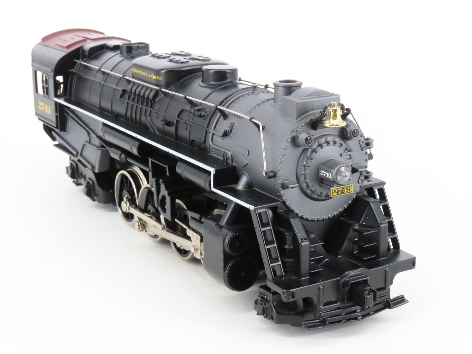 O Gauge 3-Rail Lionel 6-28697 C&O 2-8-4 Berkshire Jr. Steam #2743 w/TMCC & Sound