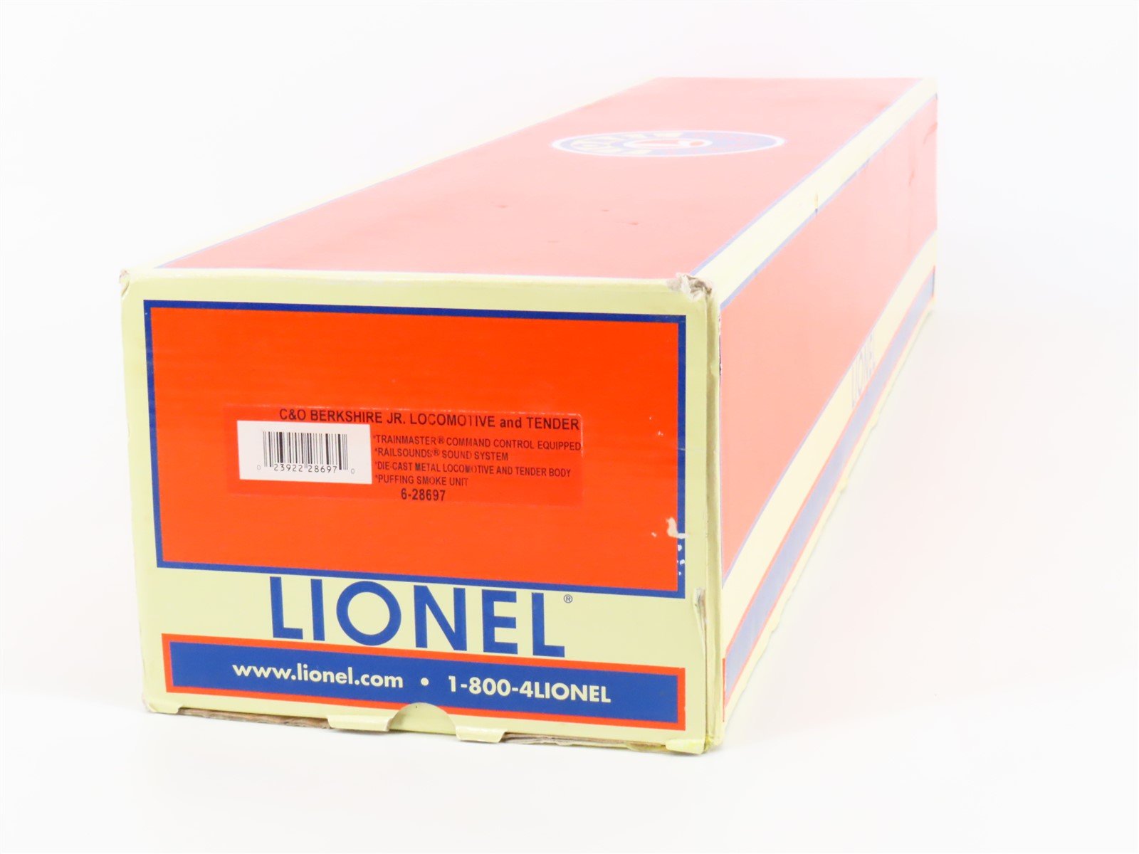 O Gauge 3-Rail Lionel 6-28697 C&O 2-8-4 Berkshire Jr. Steam #2743 w/TMCC & Sound
