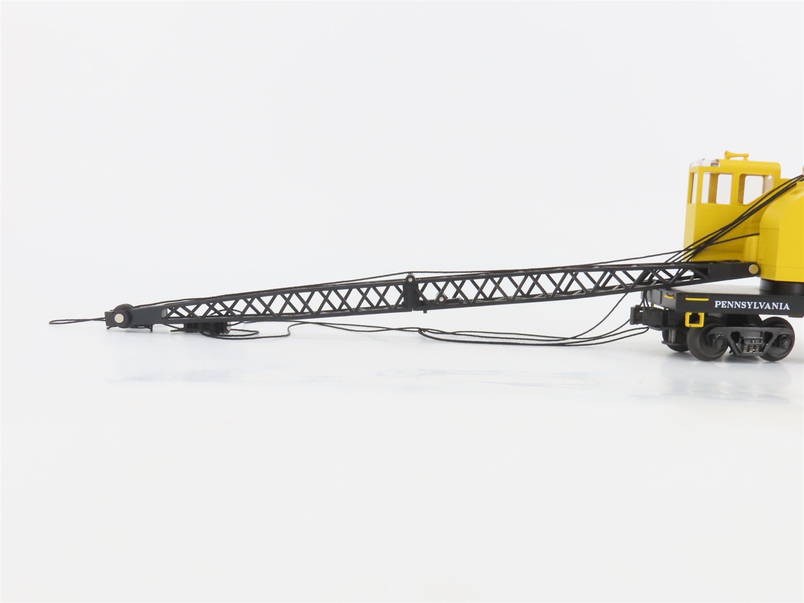 O Gauge 3-Rail MTH Rail King 30-7932 PRR Pennsylvania American Crane Car #85384