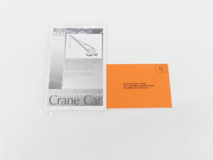 O Gauge 3-Rail MTH Rail King 30-7932 PRR Pennsylvania American Crane Car #85384