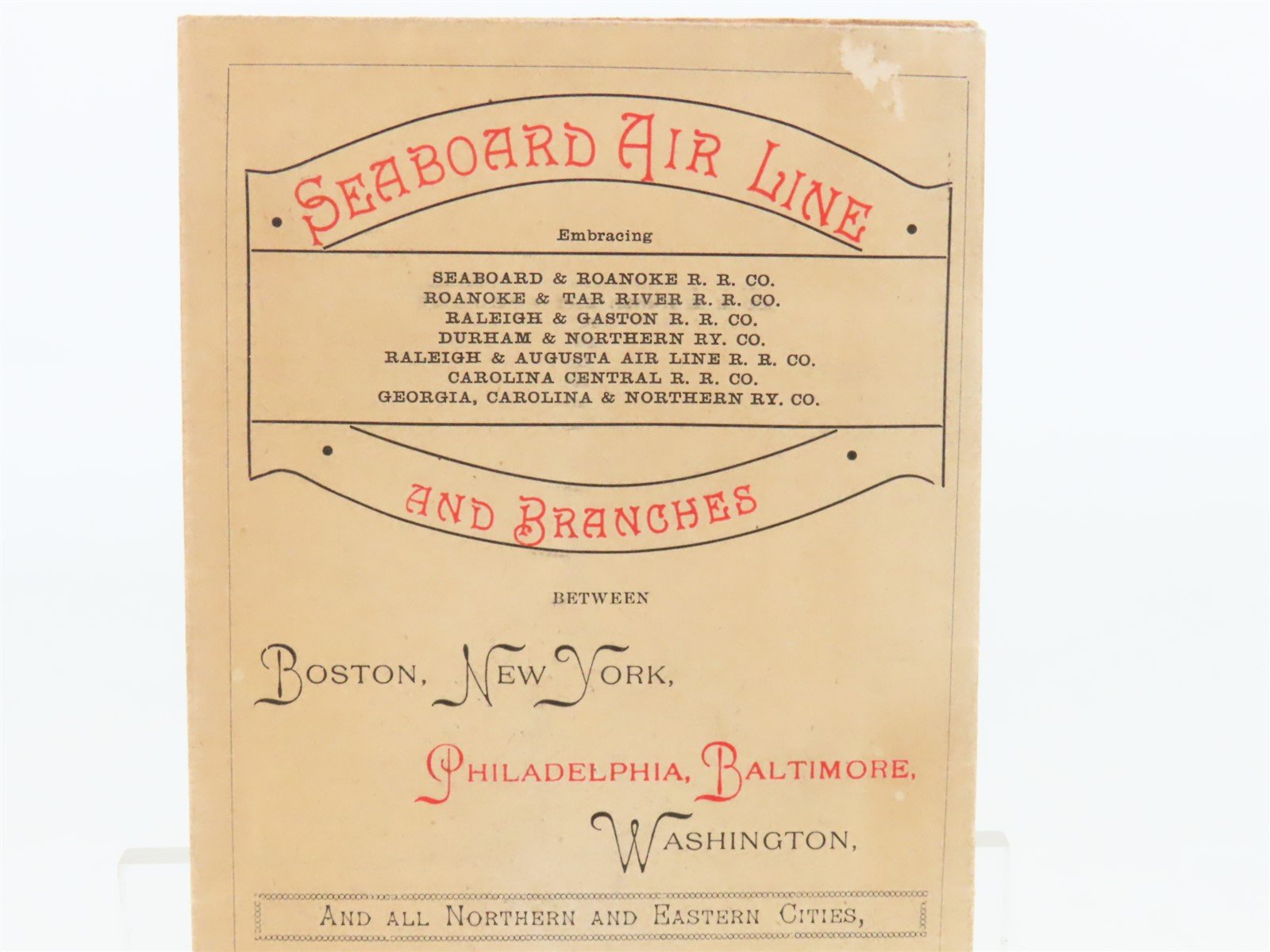 Antique SAL Seaboard Air Line 