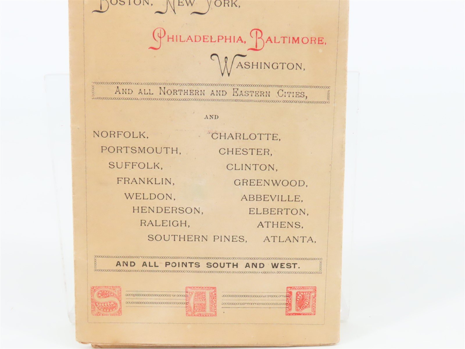 Antique SAL Seaboard Air Line 