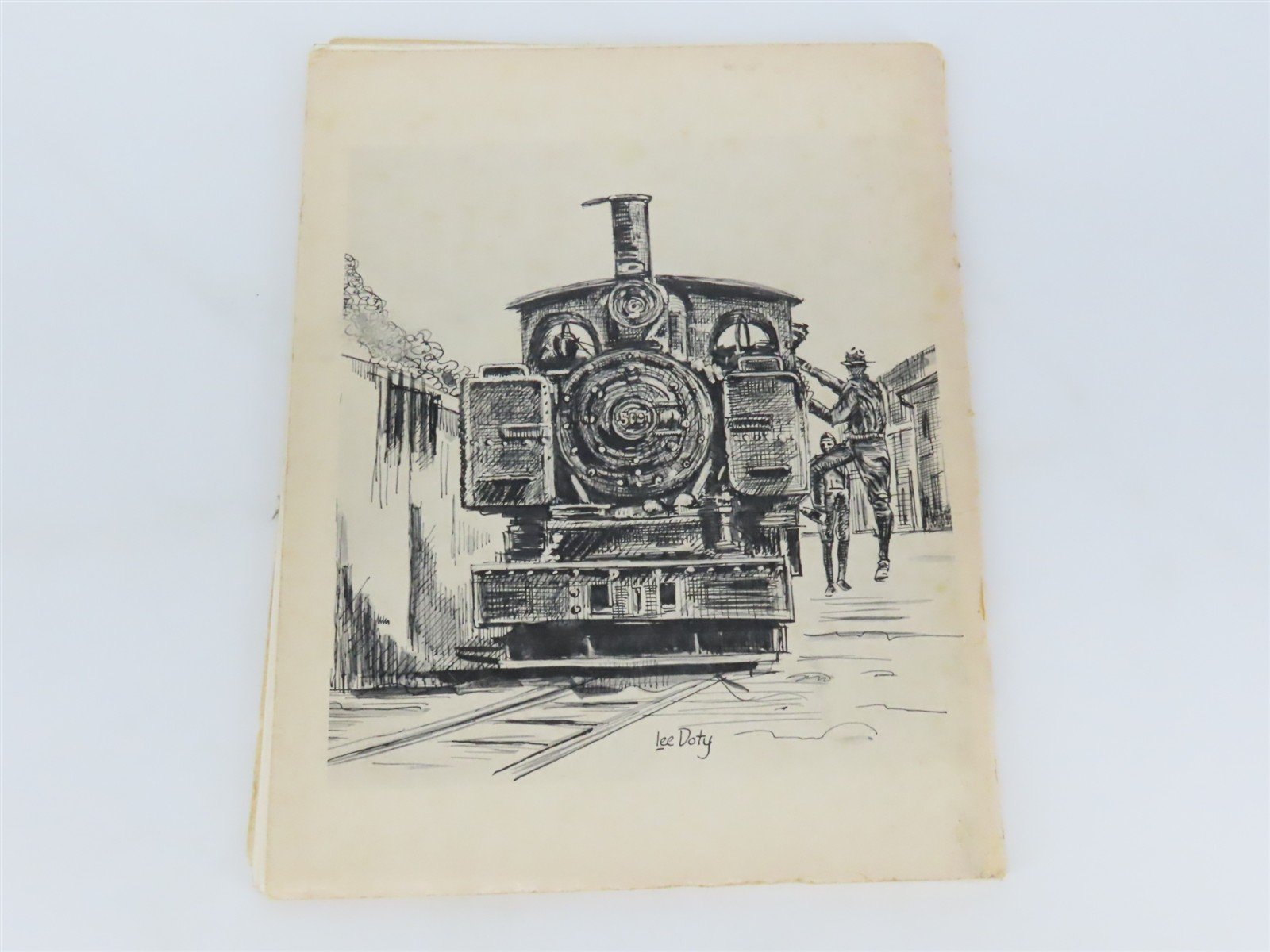 Two-Foot Rails To The Front by Charles S. Small ©1982 SC Book