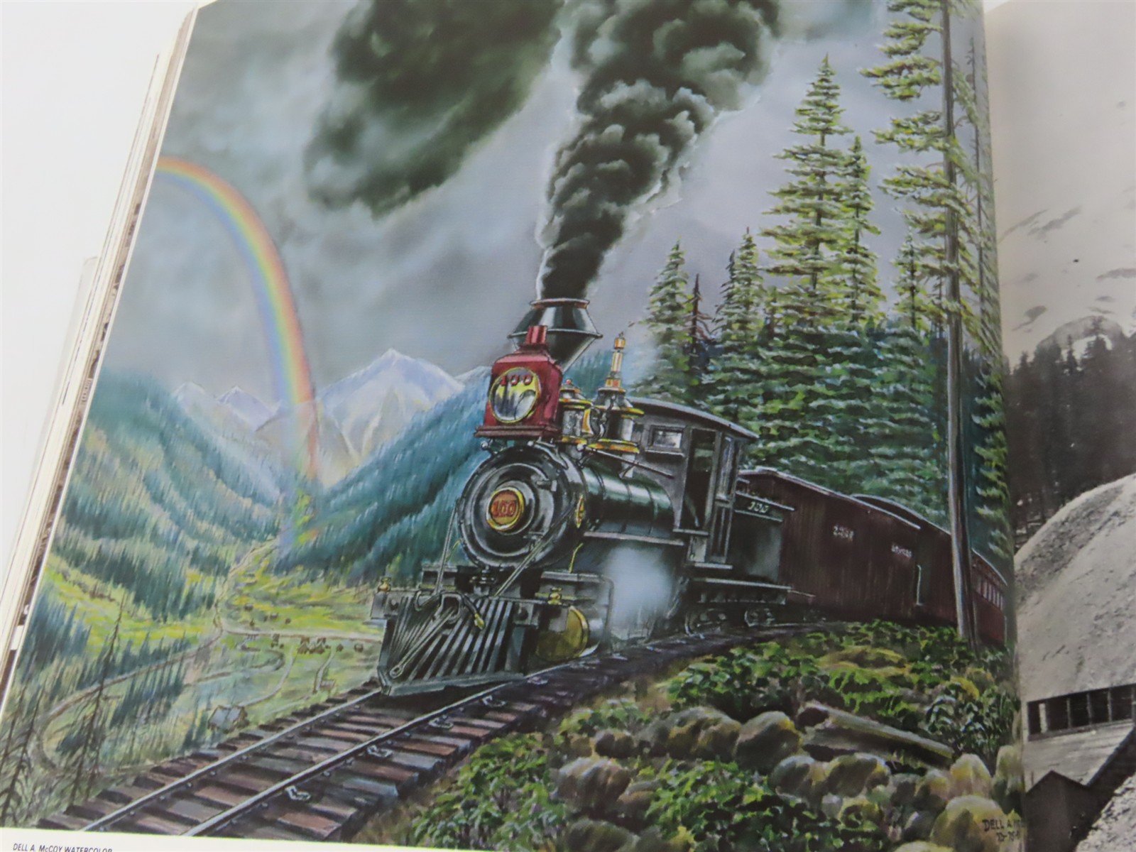 The Rainbow Route - An Illustrated History by Sloan & Skowronski ©1975 HC Book
