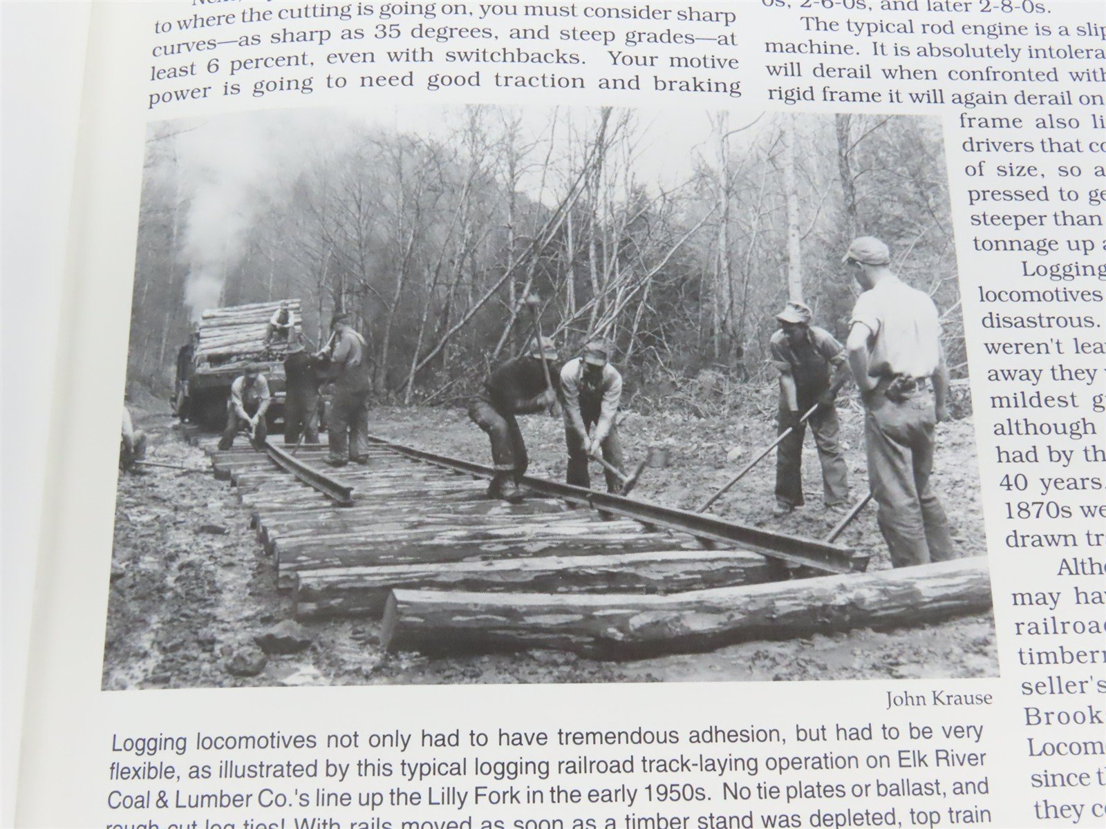 West Virginia Logging Railroads by William E. Warden ©2000 HC Book