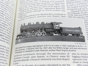 West Virginia Logging Railroads by William E. Warden ©2000 HC Book