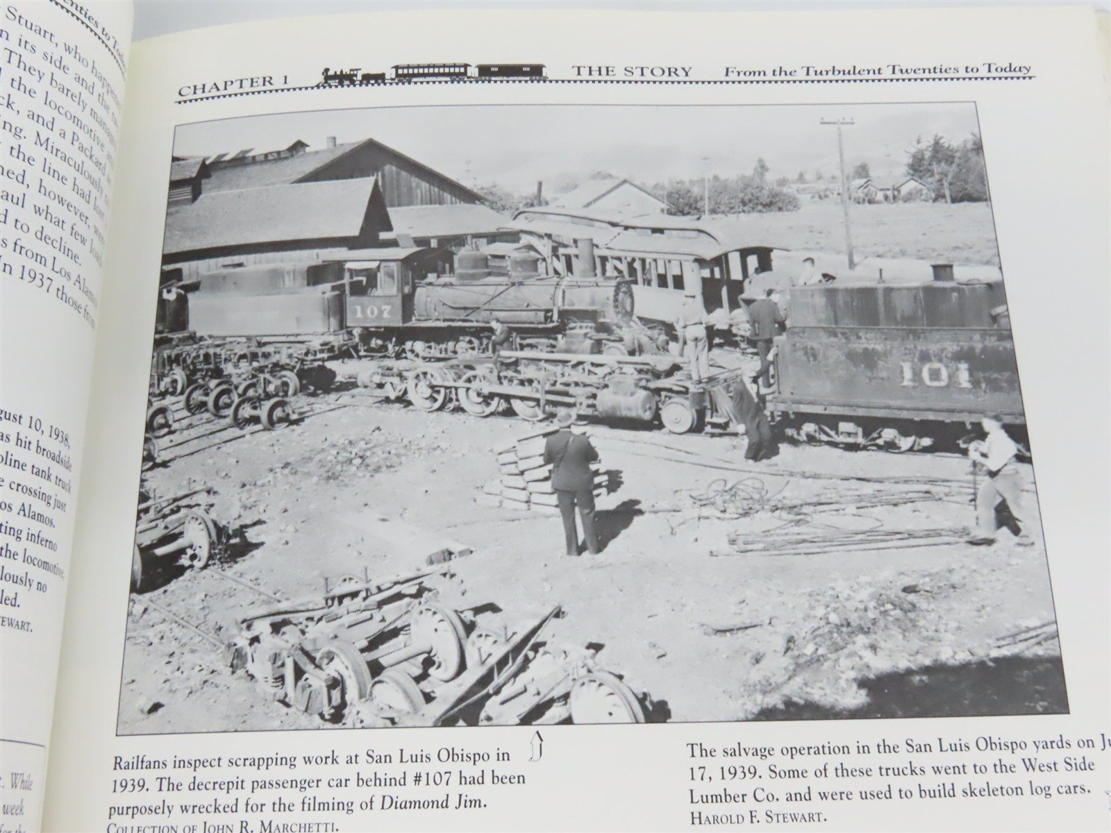 The Pacific Coast Railway by Kenneth E. Westcott & Curtiss H. Johnson ©1998 Book