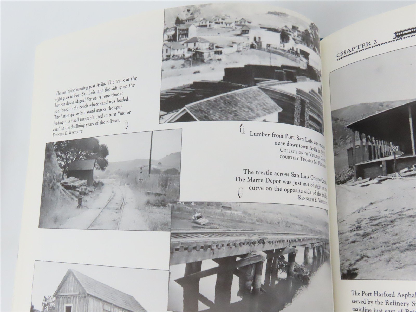 The Pacific Coast Railway by Kenneth E. Westcott & Curtiss H. Johnson ©1998 Book