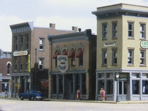 N Scale Woodland Scenics Kit S1485 Town And Factory Building Set - SEALED