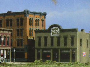 N Scale Woodland Scenics Kit S1485 Town And Factory Building Set - SEALED