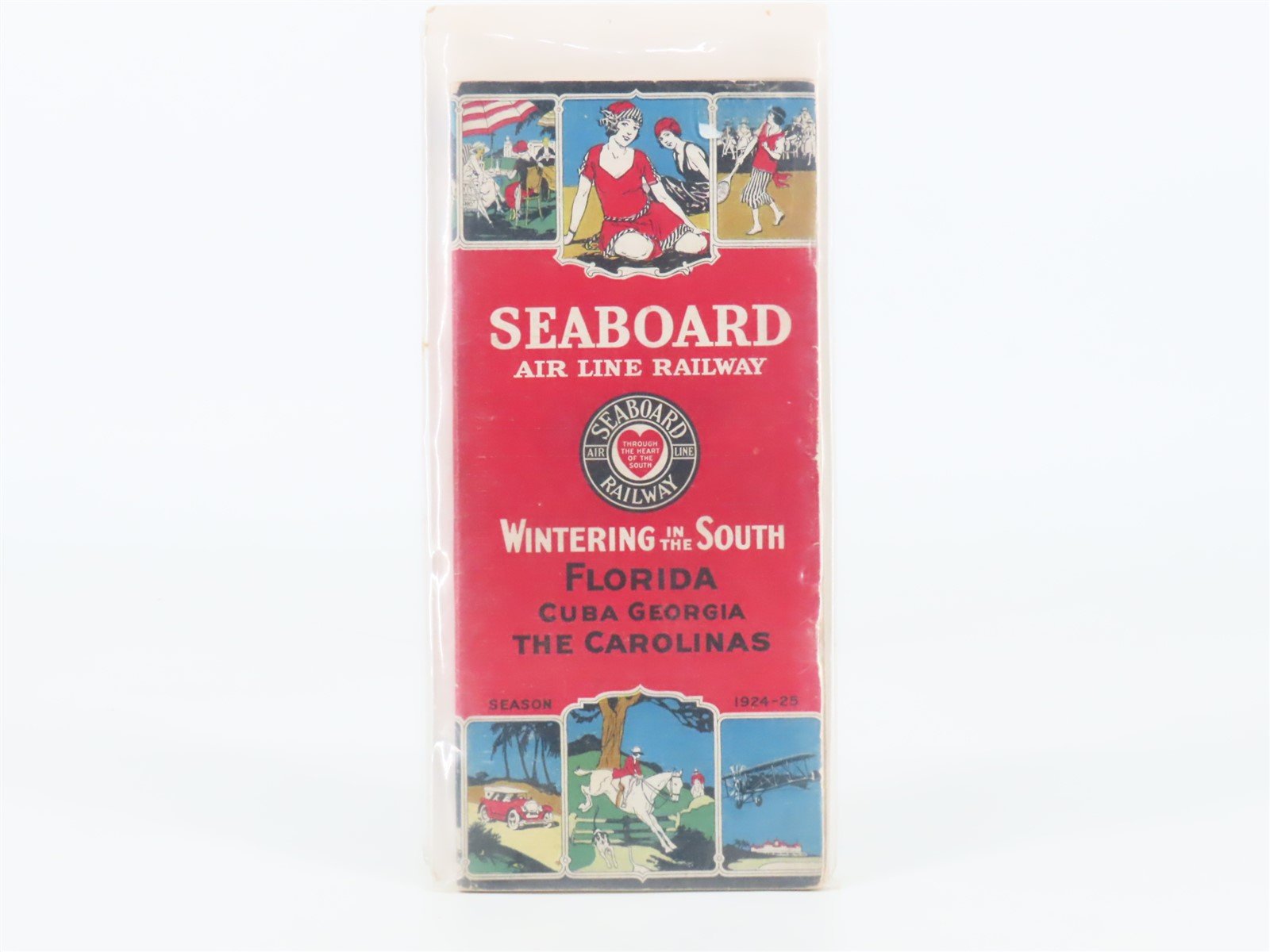 Antique SAL Seaboard Air Line Railway "Wintering in the South" Brochure 1924-25