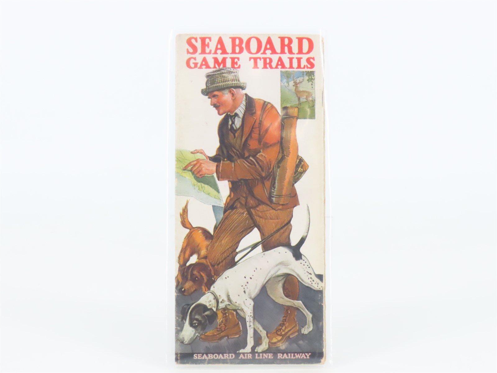 Antique SAL Seaboard Air Line Railway "Seaboard Game Trails" Brochure Circa 1921