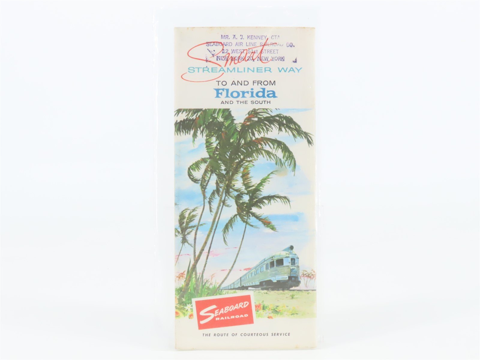 Vintage SAL Seaboard Air Line Railroad 