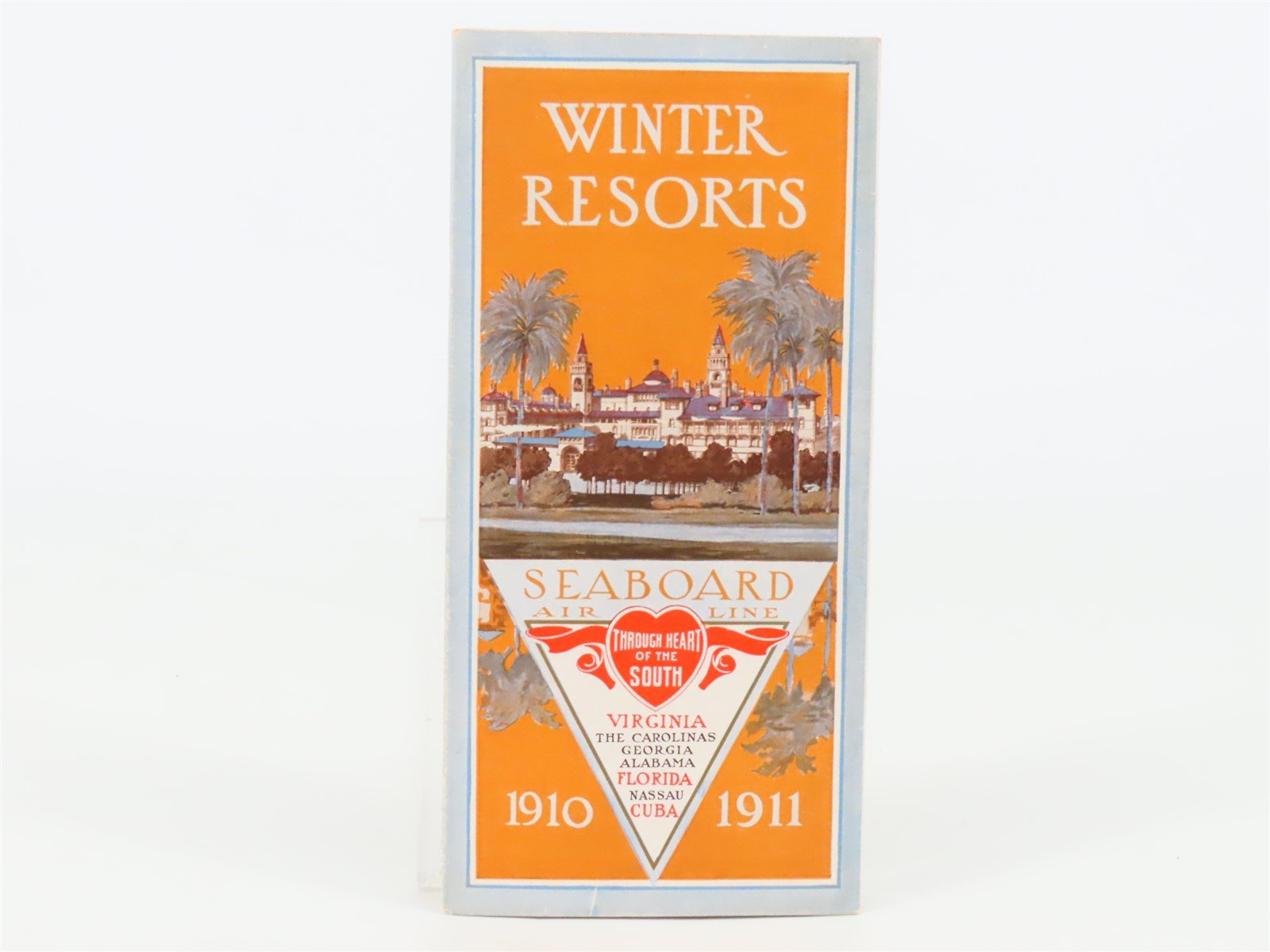 Antique SAL Seaboard Air Line Railway "Winter Resorts" Brochure 1910-1911