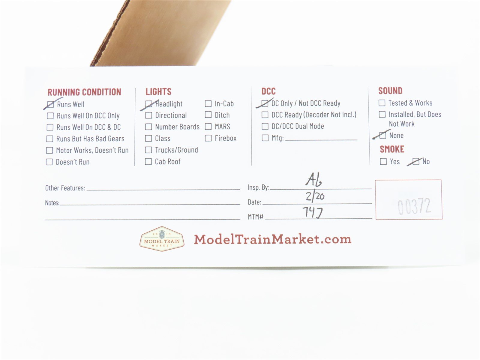 HO Scale Bachmann PRR Pennsylvania 4-6-2 Steam Locomotive #3750